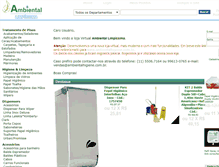 Tablet Screenshot of limpissima.com.br